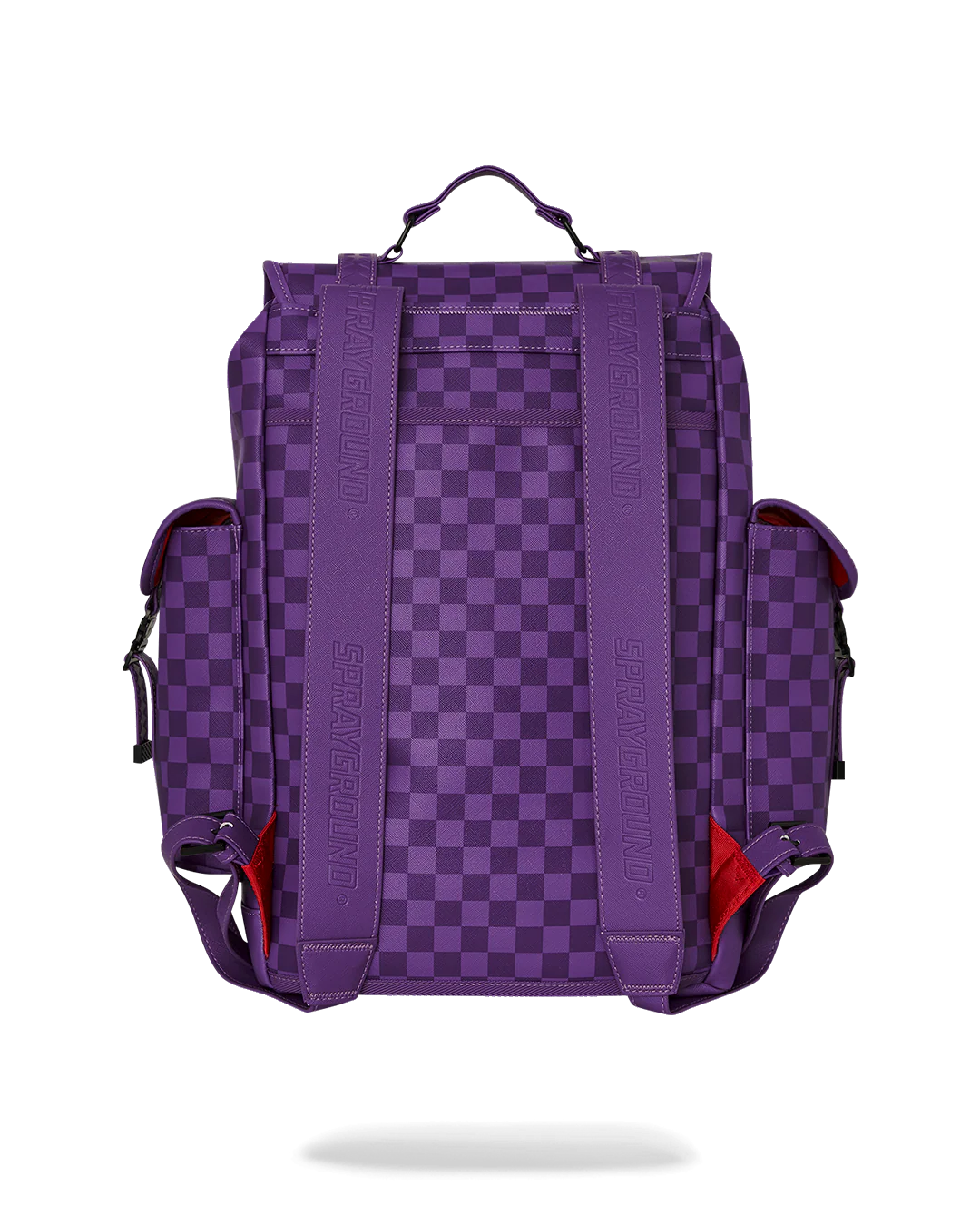 SPRAYGROUND: ALL SYSTEMS GO PURPLE SHARKS IN PARIS MONTE CARLO BACKPACK