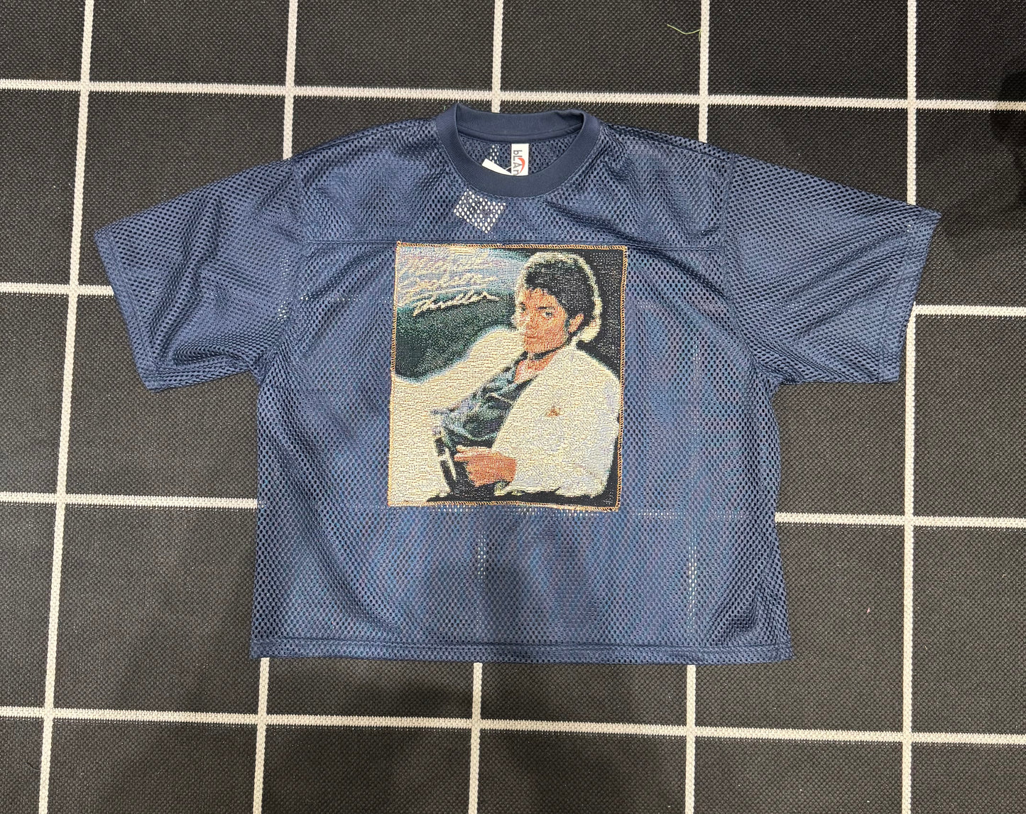 ANGEL GENTLE: MJ TAPESTRY MESH SHIRT