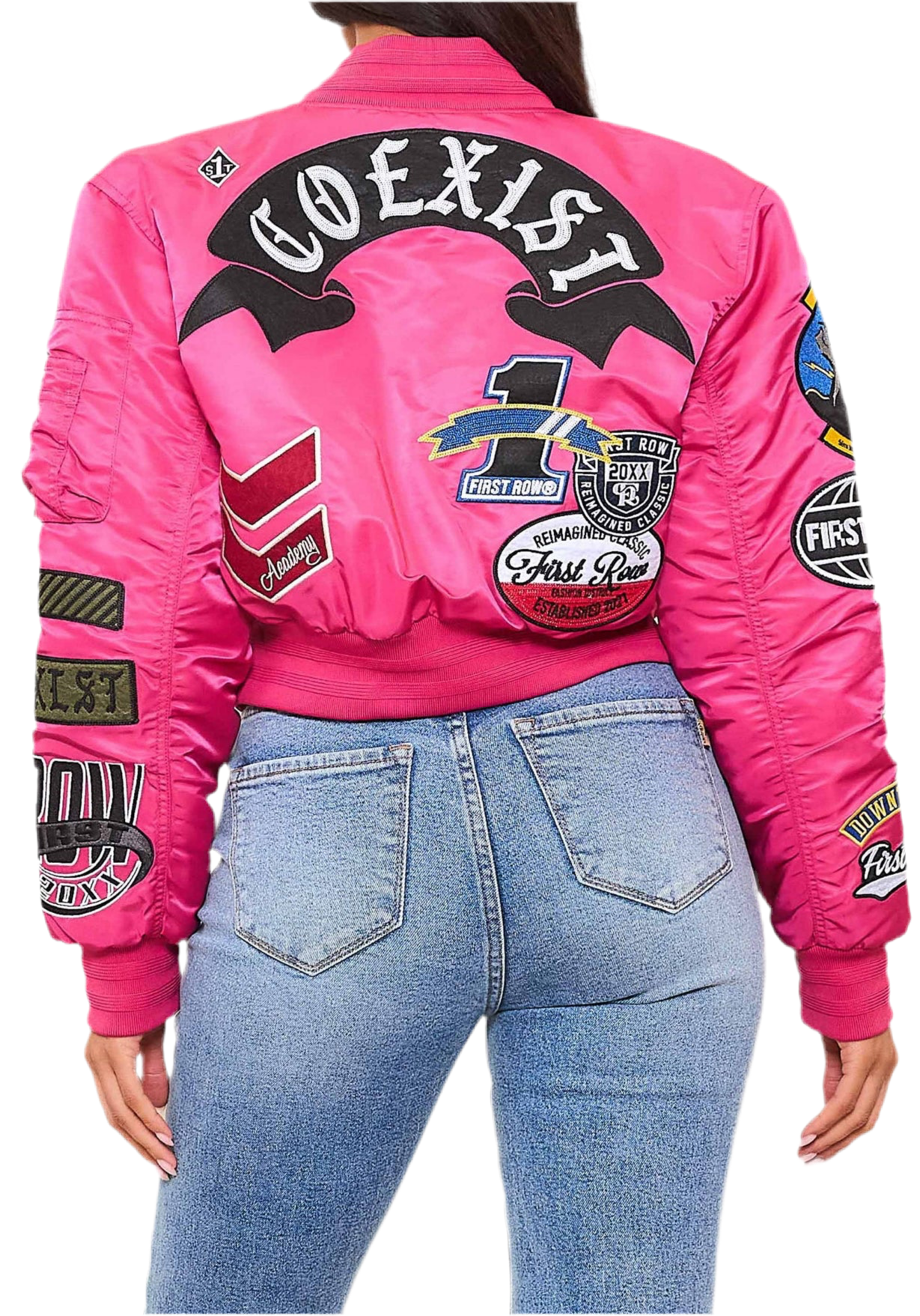 FIRST ROW: COEXIST JACKET