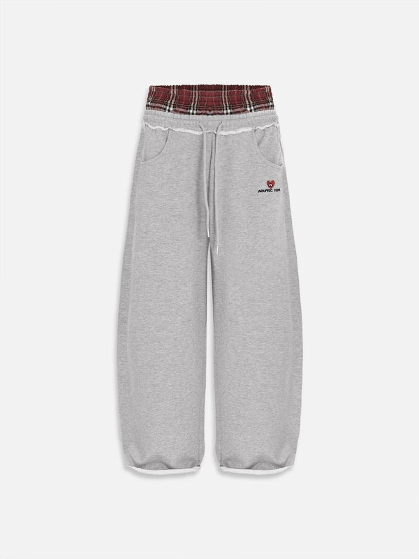 AELFRIC EDEN: DOUBLE WAIST BAAGGY SWEATPANTS