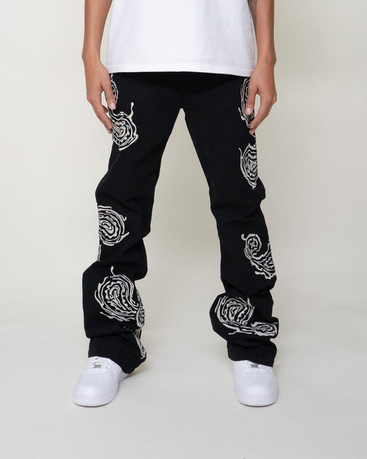 EPTM SEQUOIA FLARE PANTS (front view on model)