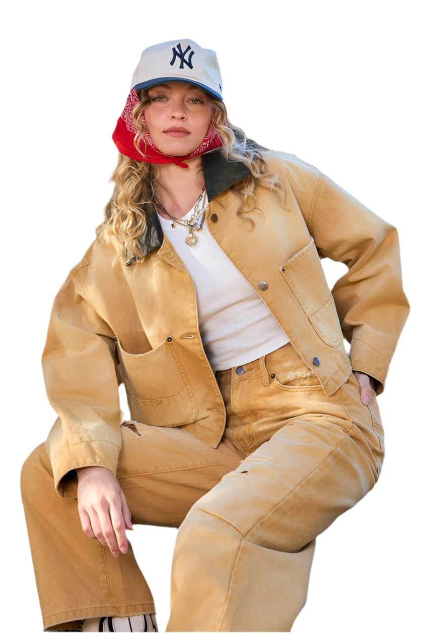 VBRT: CANVAS TRUCKER JACKET