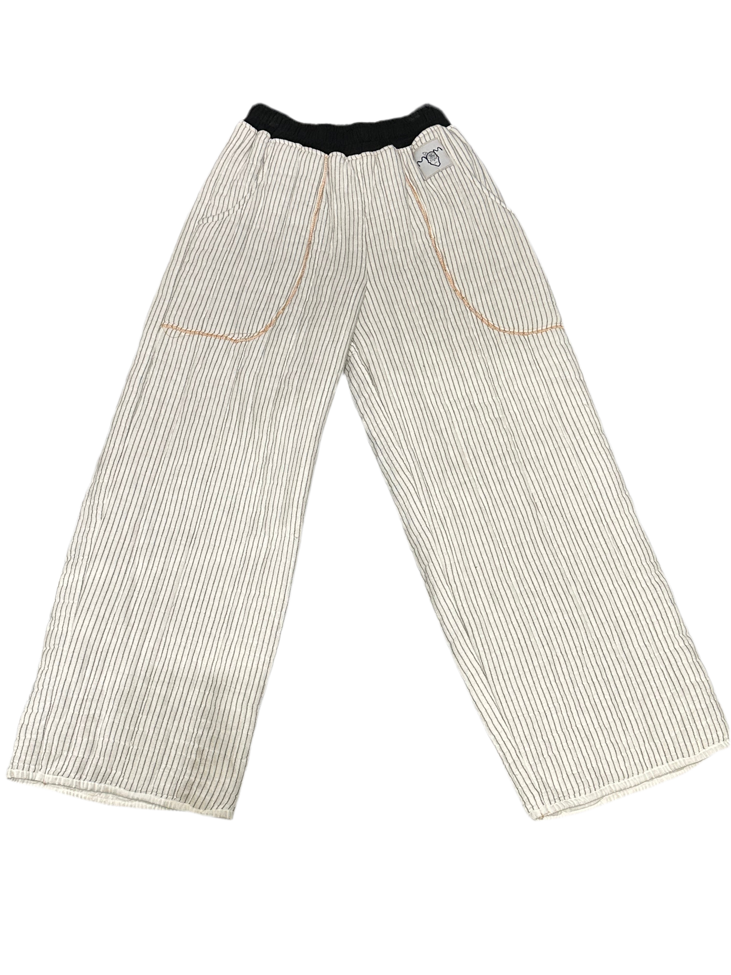 ANGEL GENTLE: PINSTRIPED SWEAT PANTS