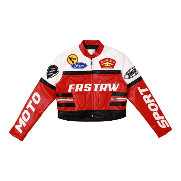 FIRST ROW: HIGH SPEED RACING CROP JACKET – 85 86 eightyfiveightysix