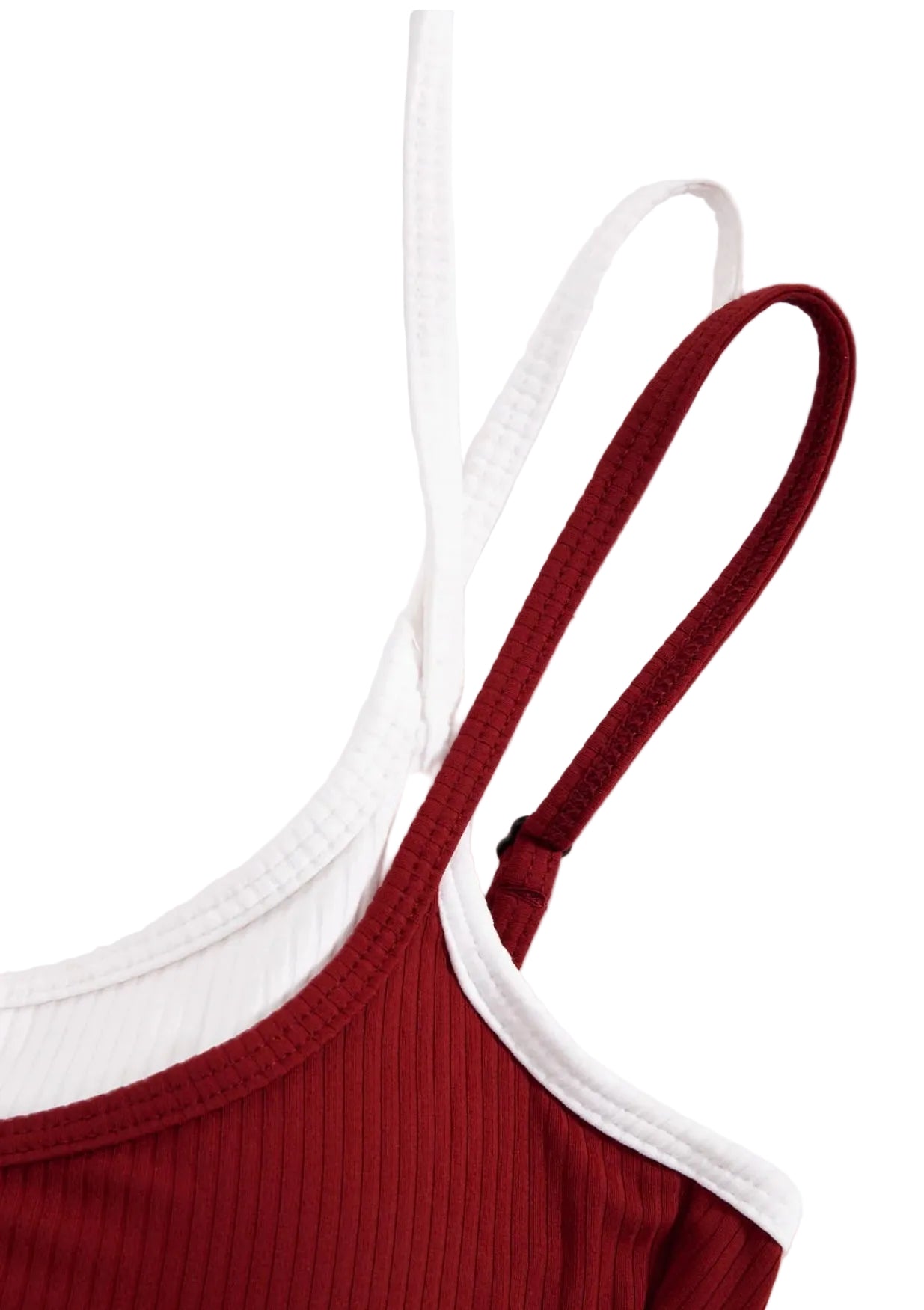 AELFRIC EDEN: LAYERED PADDED CAMI TOP