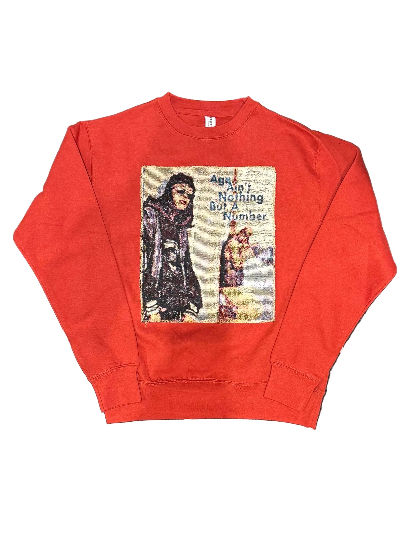 ANGEL GENTLE: TAPESTRY SWEATER- TERRACOTTA