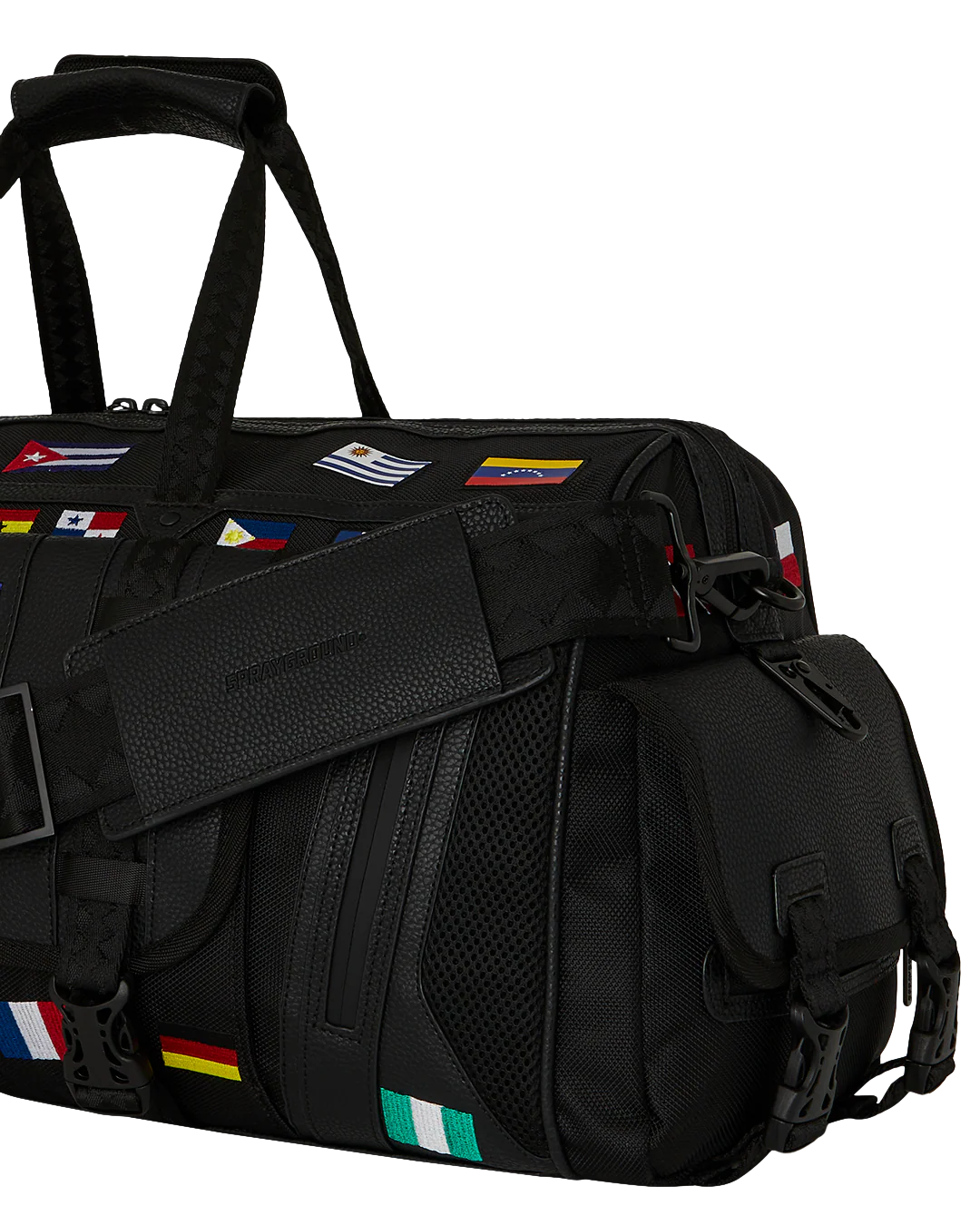SPRAYGROUND: JAMES FLAGS SPECIAL OPS DUFFLE BAG