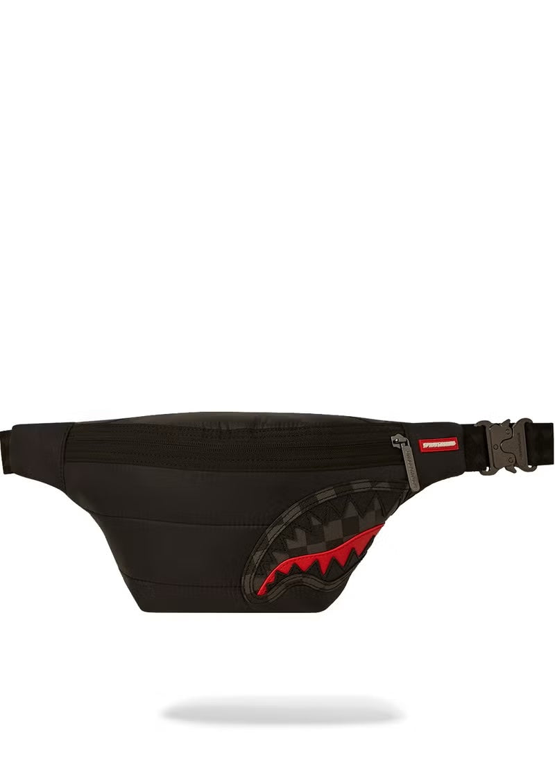 SPRAYGROUND: BLACK PUFFER SAVVY CROSSBODY BAG – 85 86