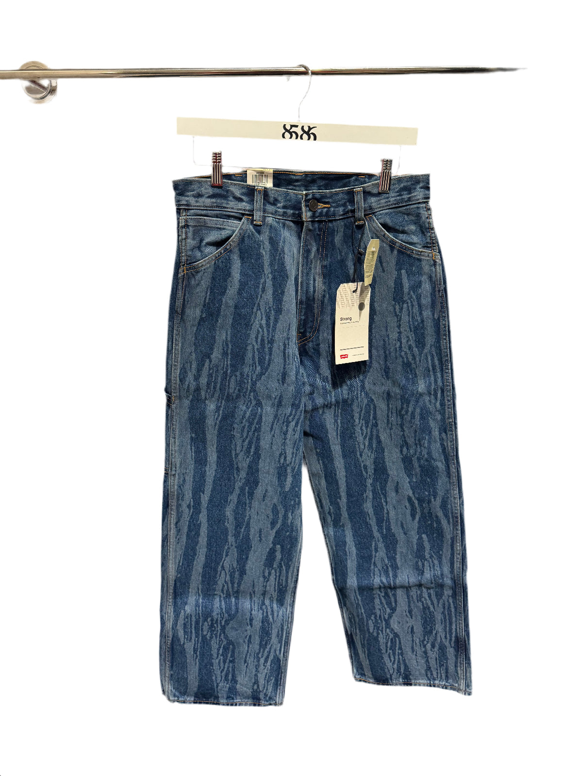 LEVIS: MISCHA STRIPE CARPENTER JEANS