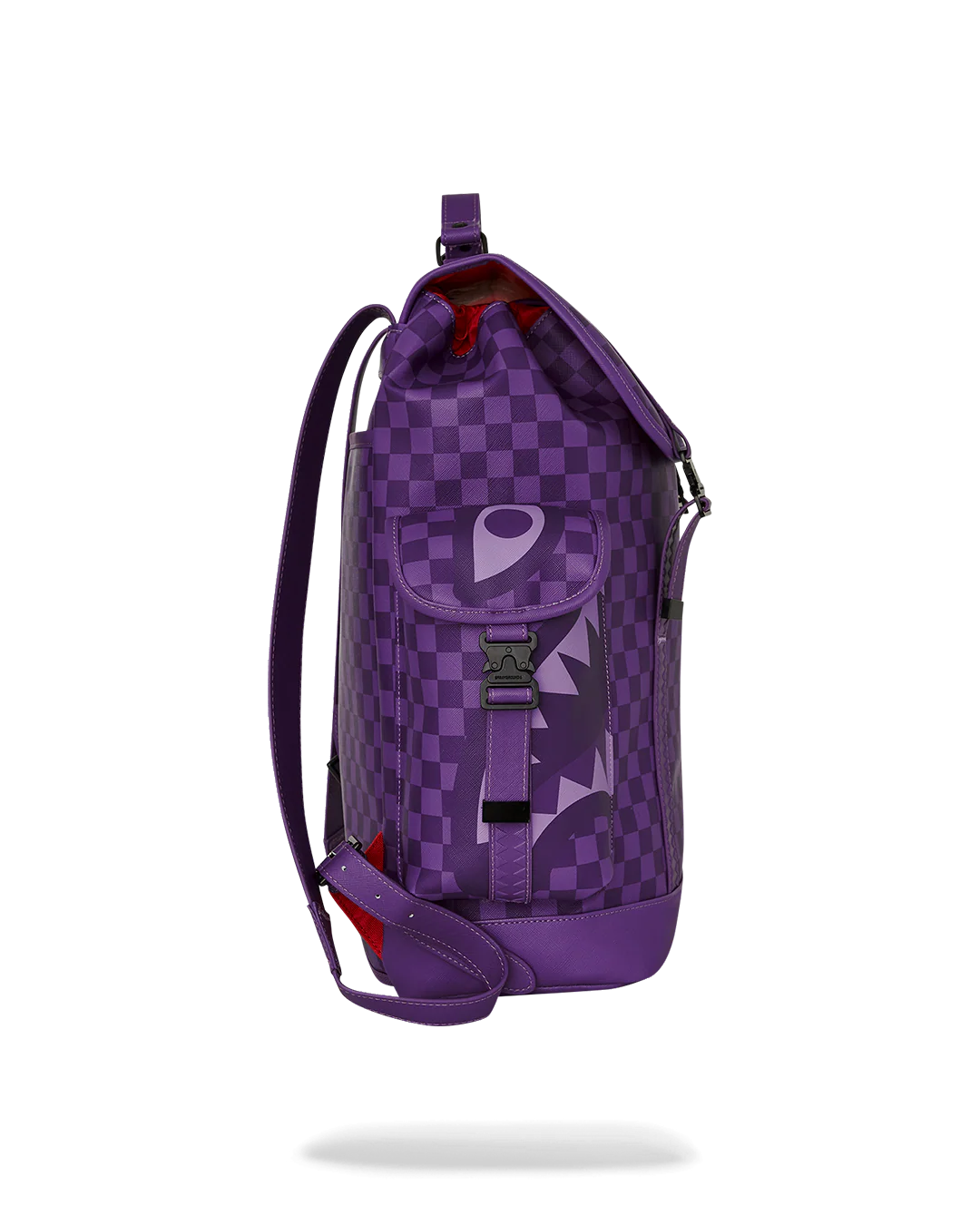 SPRAYGROUND: ALL SYSTEMS GO PURPLE SHARKS IN PARIS MONTE CARLO BACKPACK