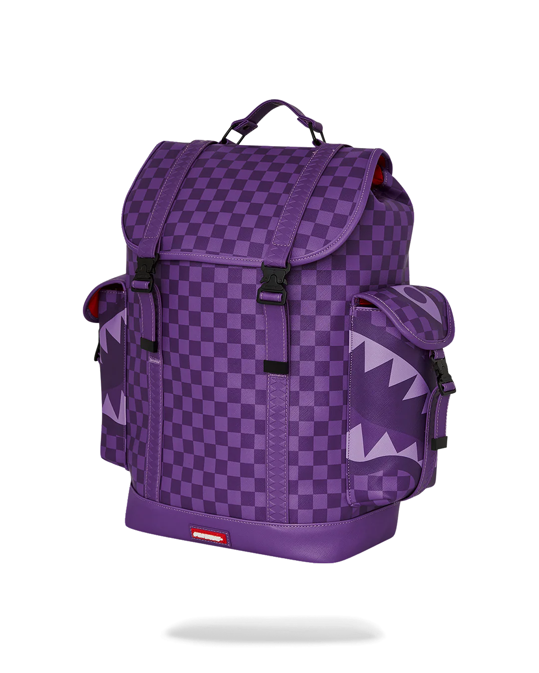 SPRAYGROUND: ALL SYSTEMS GO PURPLE SHARKS IN PARIS MONTE CARLO BACKPACK
