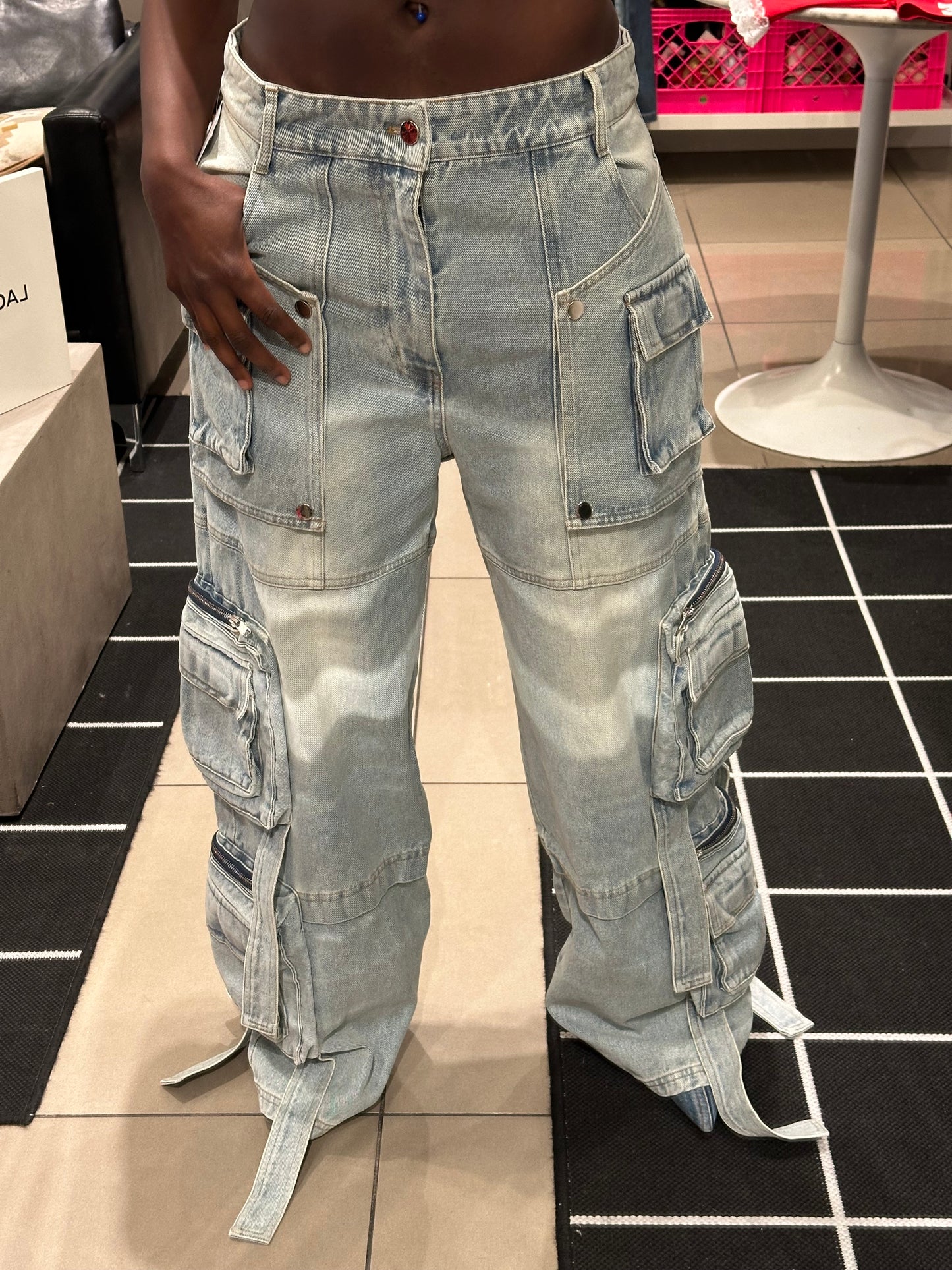 Knotwtr 10 pocket denim pants