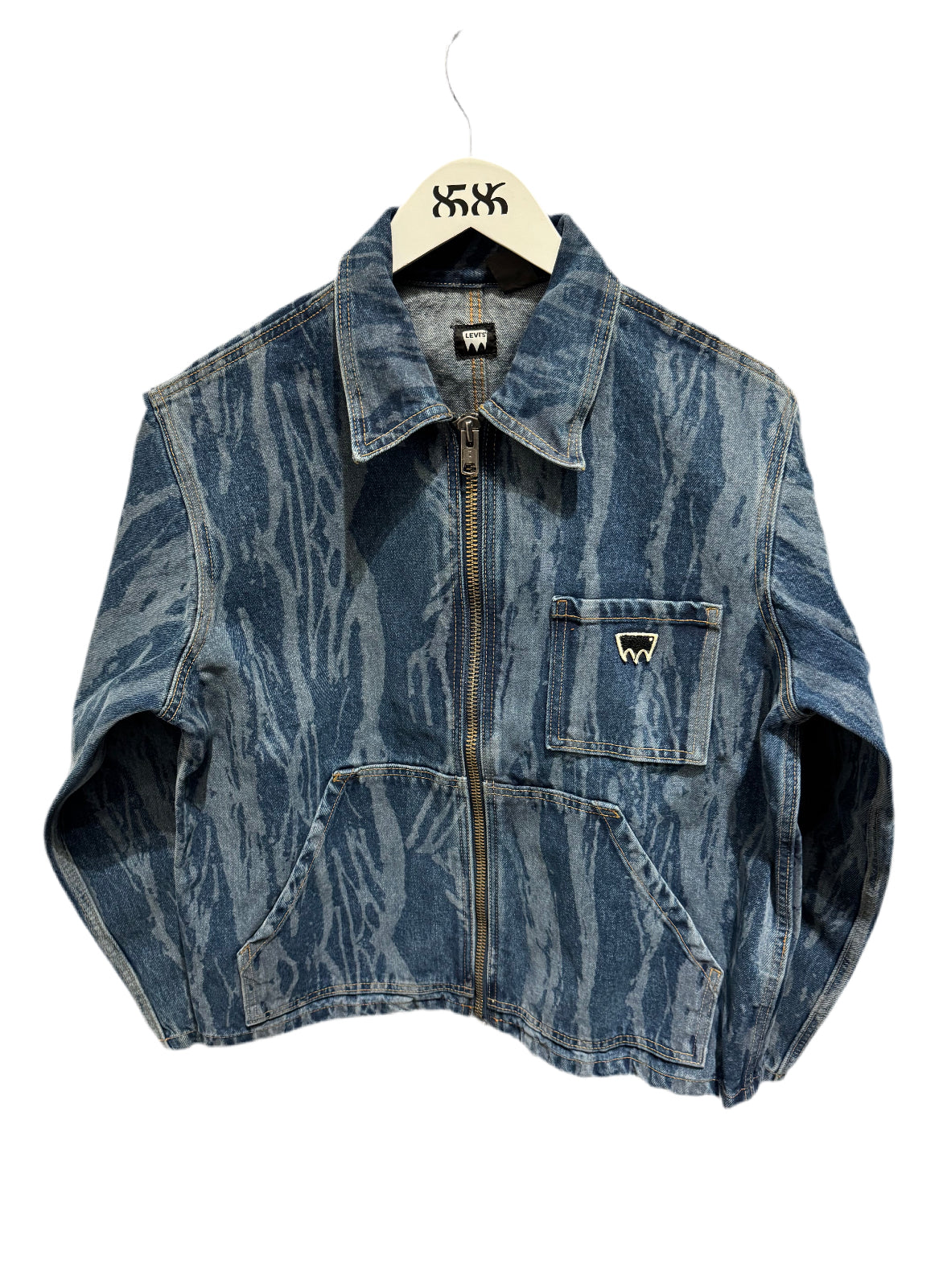LEVIS: MISCHA STRIPE DENIM JACKET