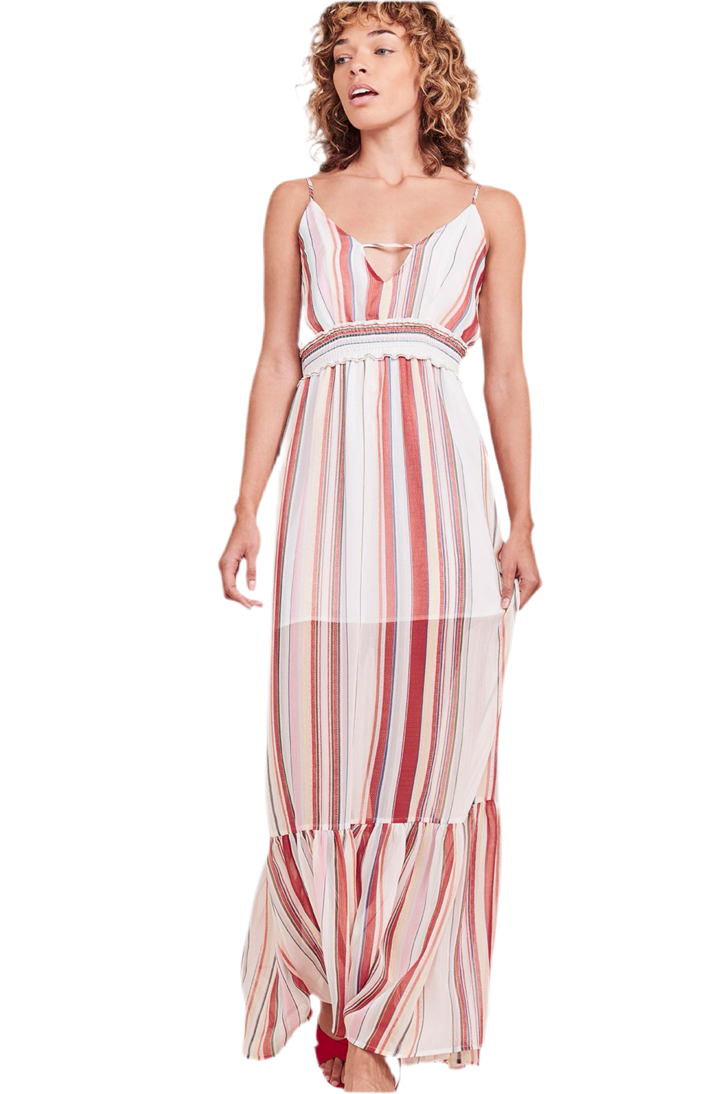 JACK BY BB DAKOTA: LUCIANA MAXI STRIPE DRESS