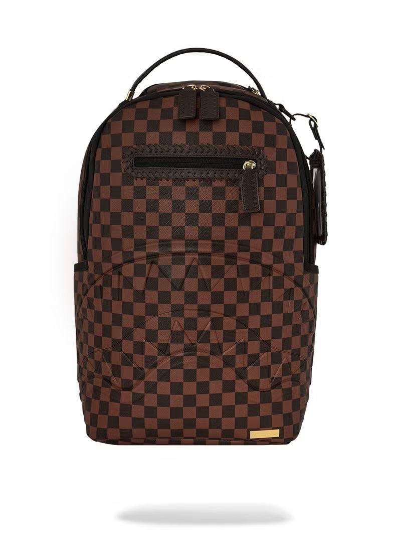 louis vuitton backpack sprayground Sprayground Core Embossed Check Backpack