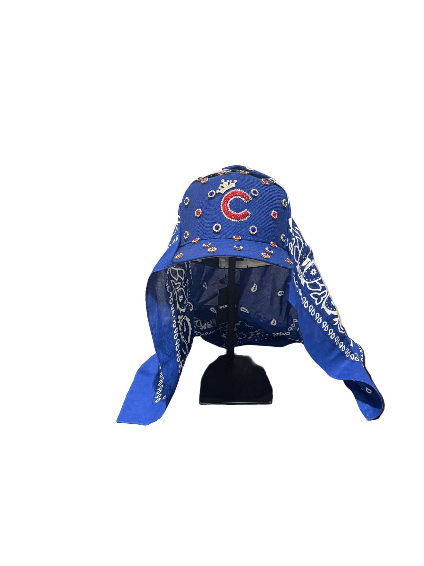 THE BEDAZZLED CAP: CHICAGO CUBS