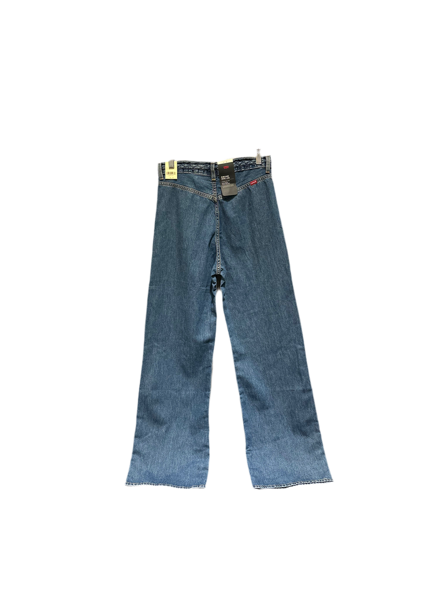 LEVIS: BRAIDED RIBCAGE WIDE LEG JEANS