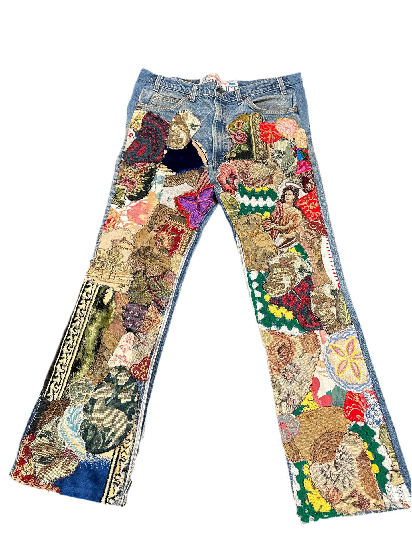 CONTEMPORARY PROJECT: VINTAGE PATCHWORK DENIM