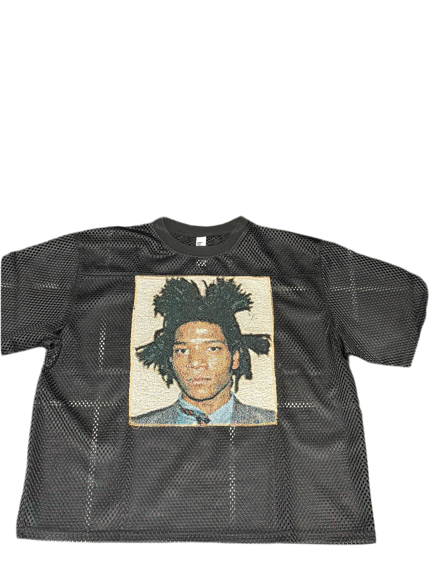 ANGEL GENTLE: BASQUIAT JERSEY MESH