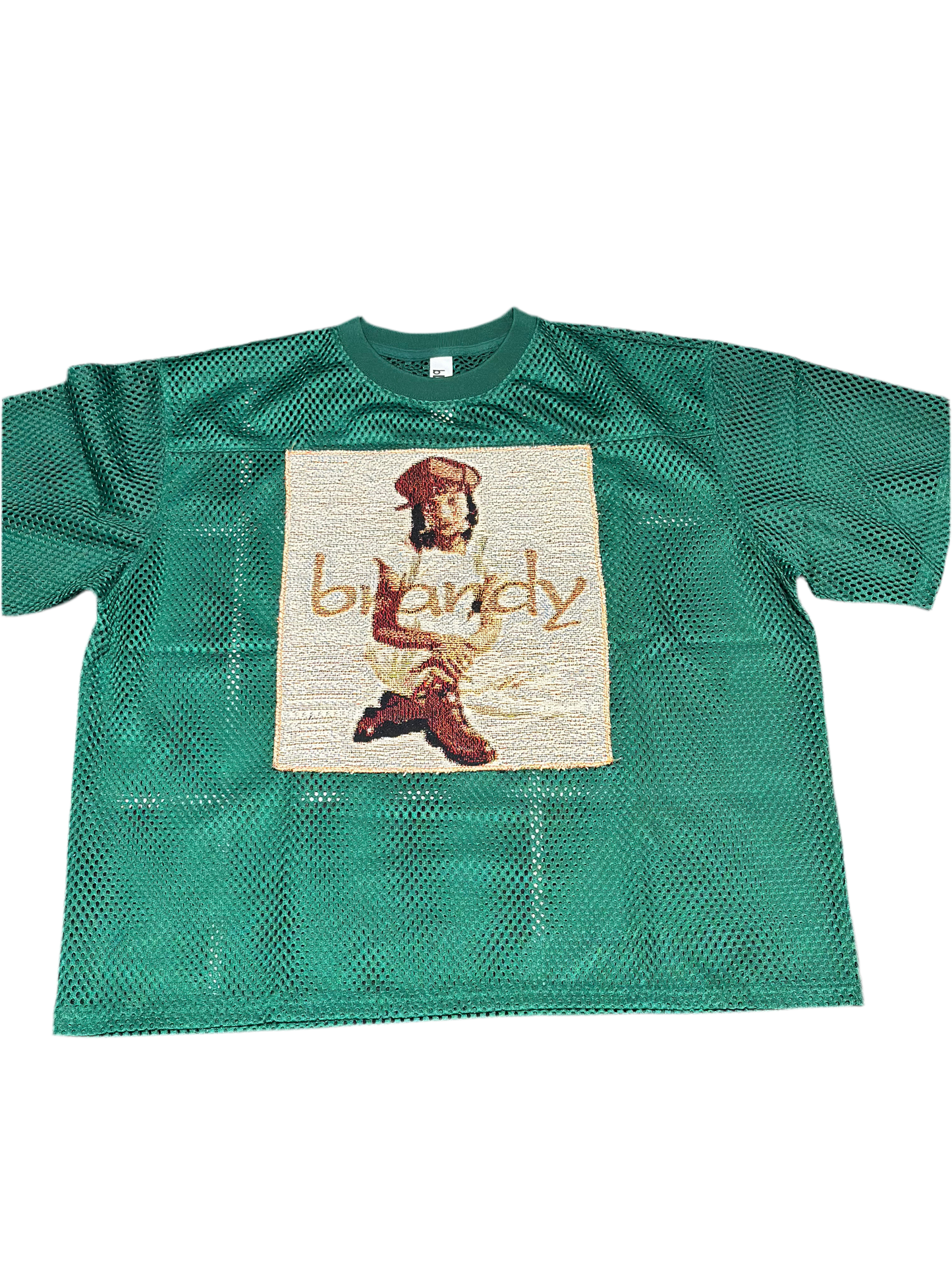 ANGEL GENTLE: BRANDY TAPESTRY JERSEY TOP
