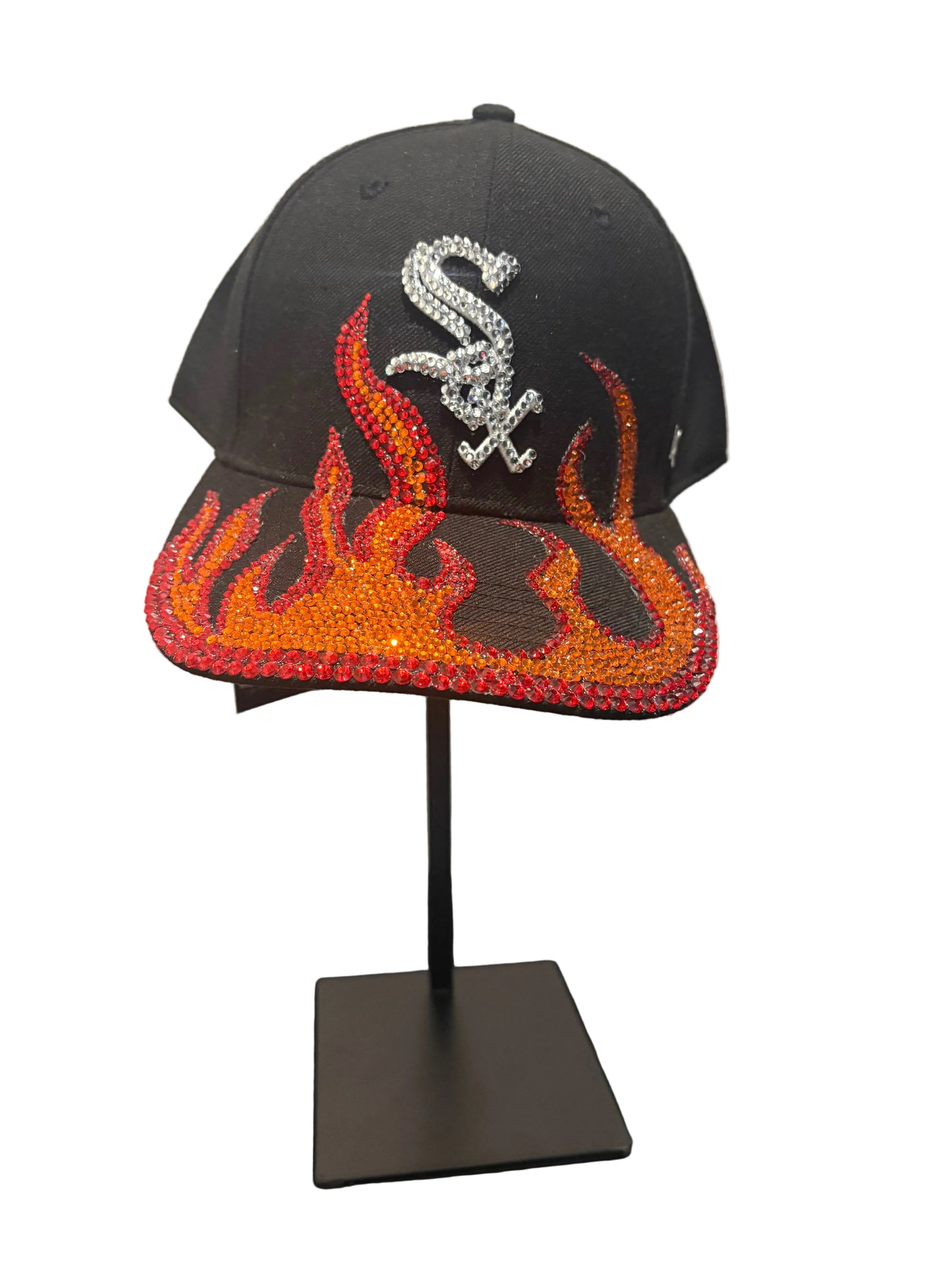 THE BEDAZZLED CAP: CHICAGO WHITE SOX