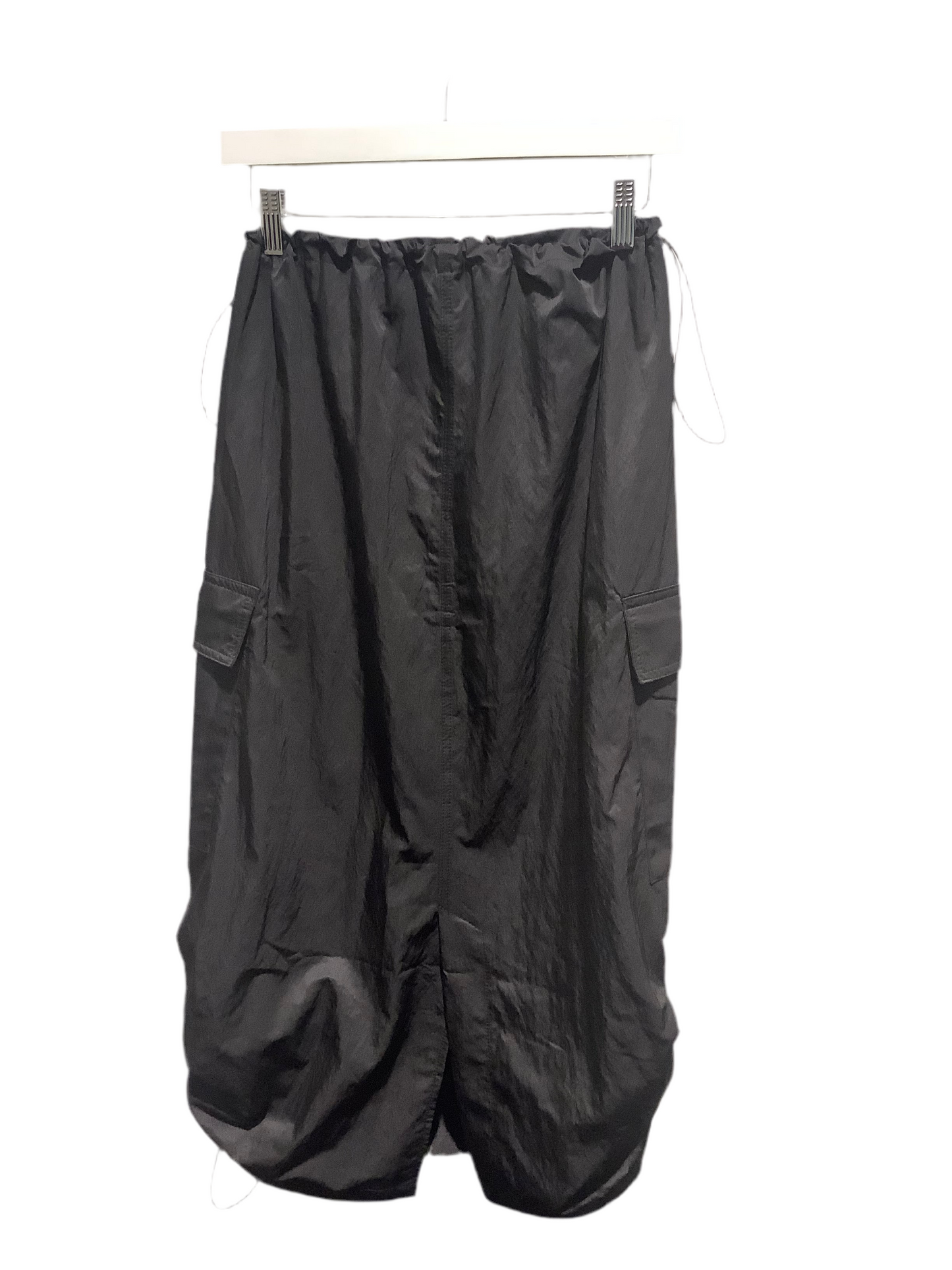 8586: PARACHUTE DRAWSTRING CARGO SKIRT