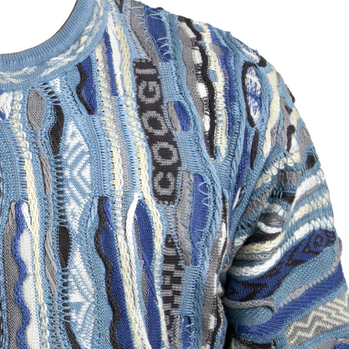 COOGI: PACIFIC BLUE CREWNECK SWEATER