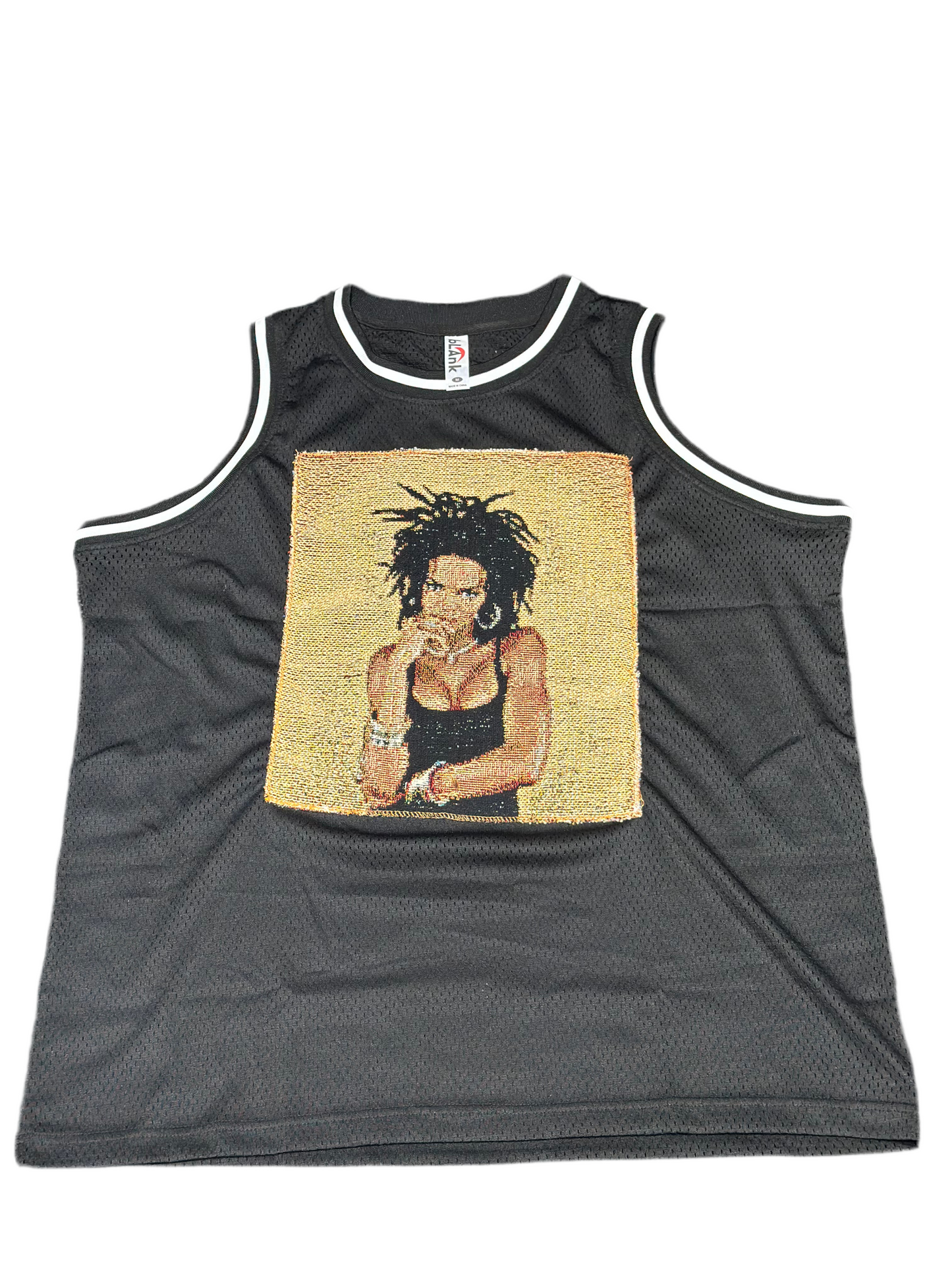 ANGEL GENTLE: LAURYN JERSEY MESH TANK