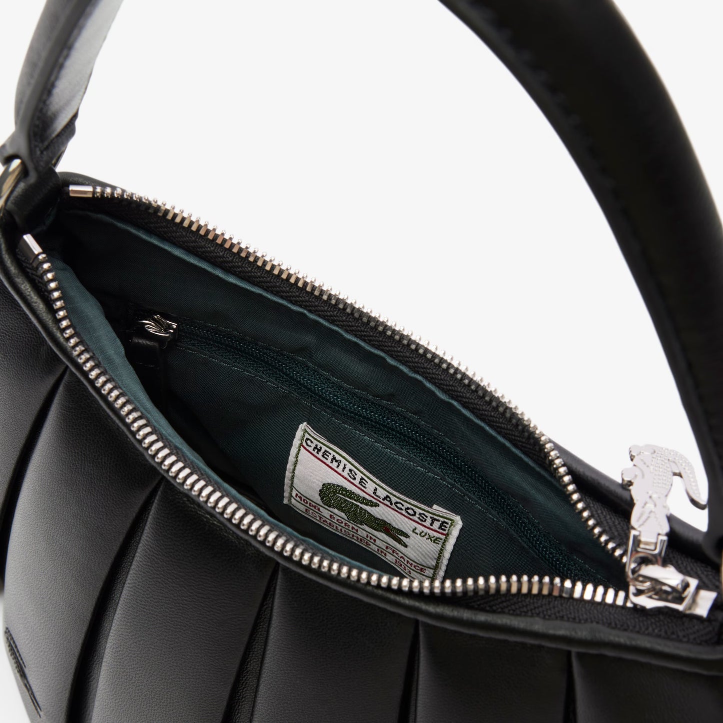 LACOSTE: LENGLEN LEATHER BAG