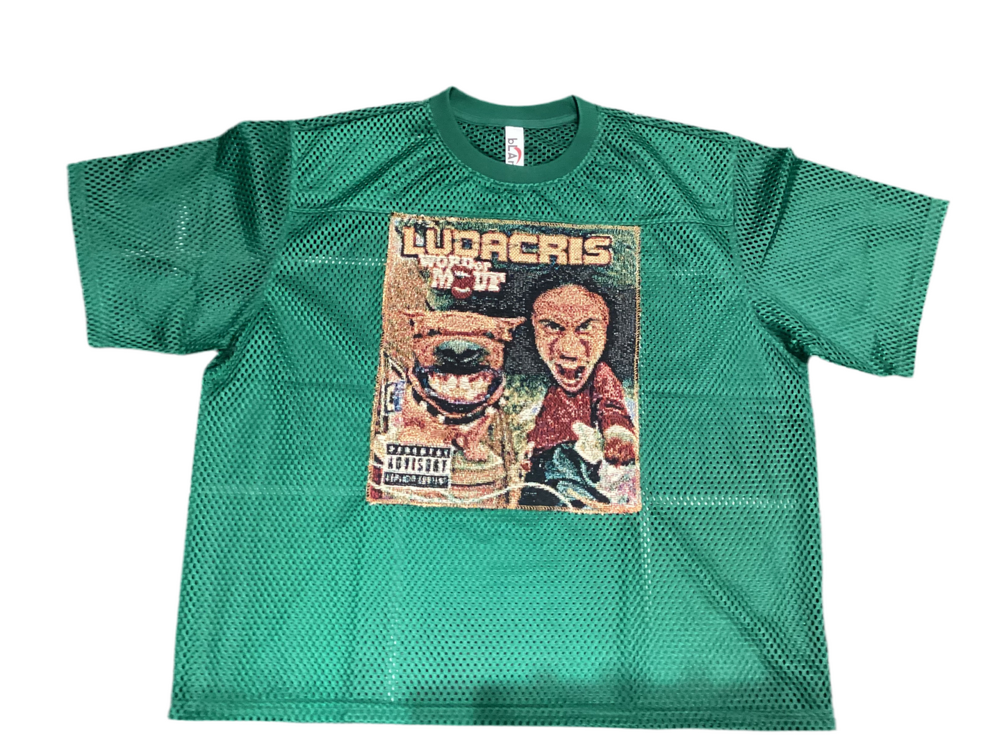 Angel Gentle: Ludacris tapestry Mesh top