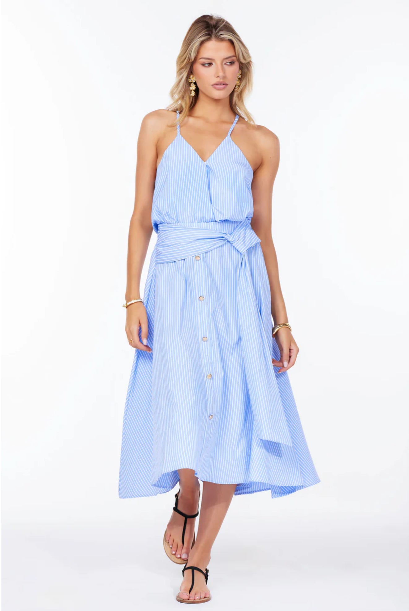 BISHOP YOUNG: POPLIN BUBBLE TOP