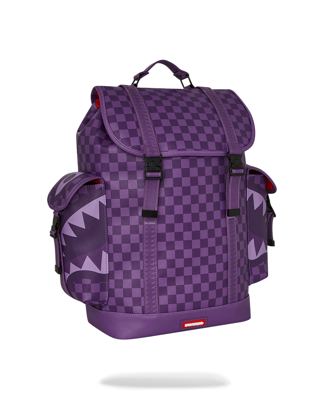 SPRAYGROUND: ALL SYSTEMS GO PURPLE SHARKS IN PARIS MONTE CARLO BACKPACK
