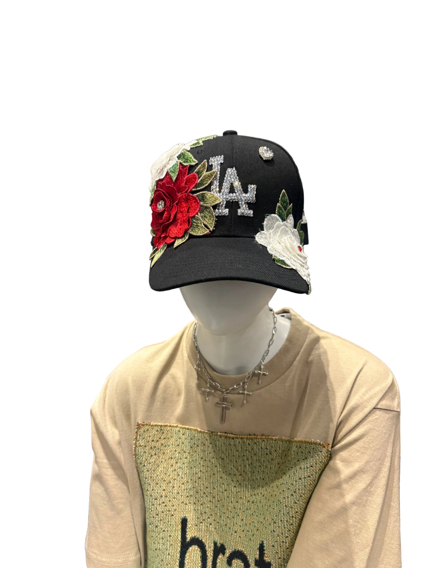 THE BEDAZZLED CAP: LA BLACK