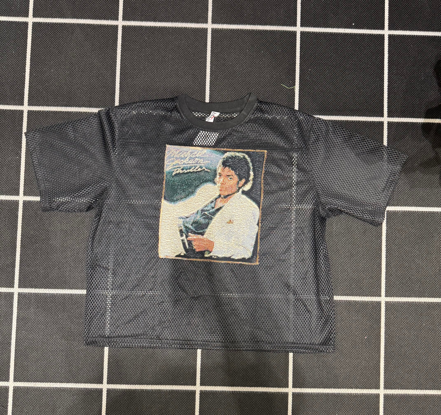 ANGEL GENTLE: MJ TAPESTRY MESH SHIRT