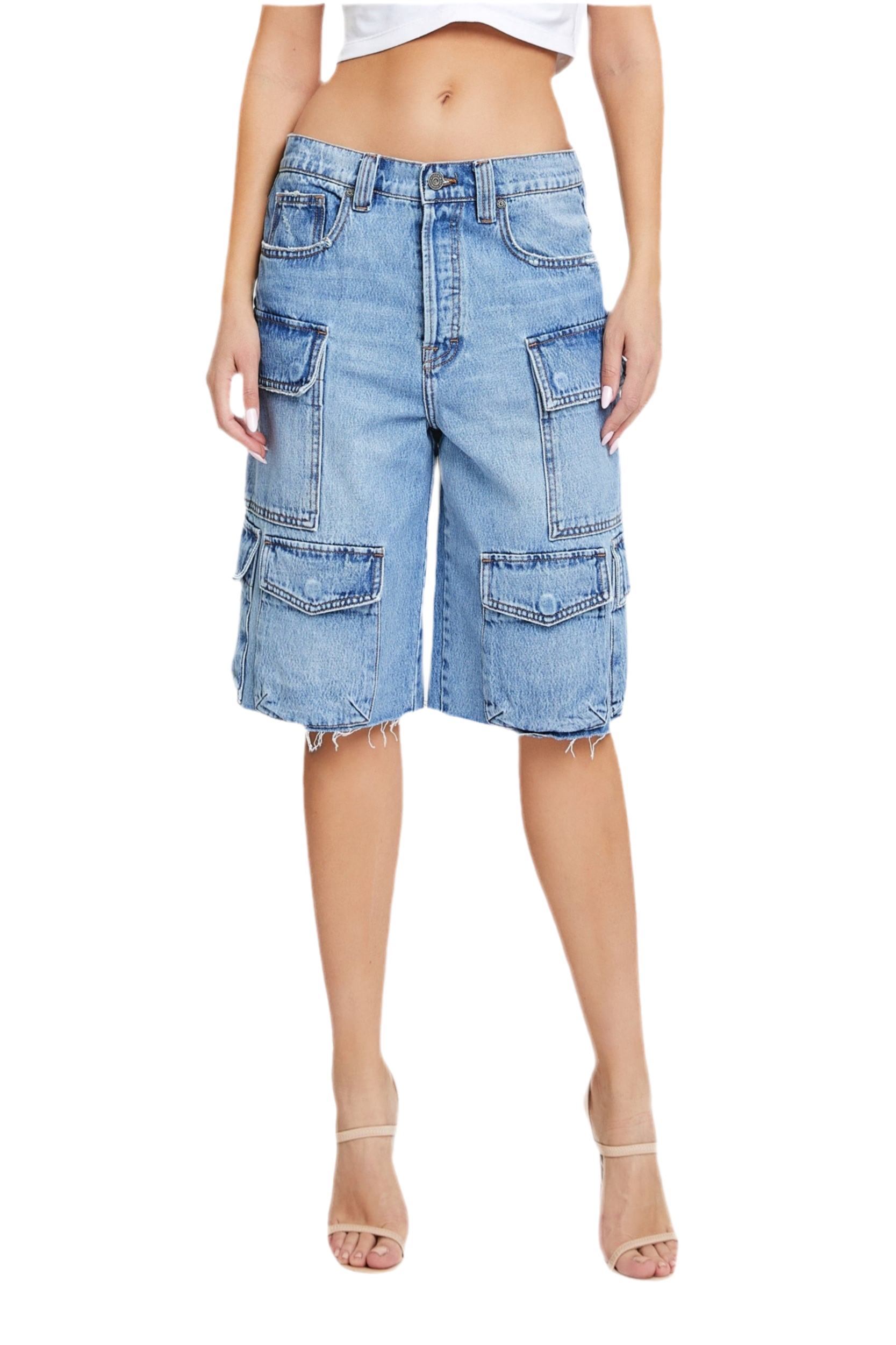 HIDDEN : ALYX CARGO BAGGY JORTS – 85 86 eightyfiveightysix