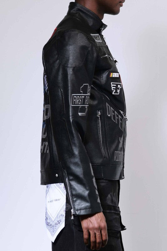 FIRST ROW: CAUTION NOT SO QUIET RACING JACKET