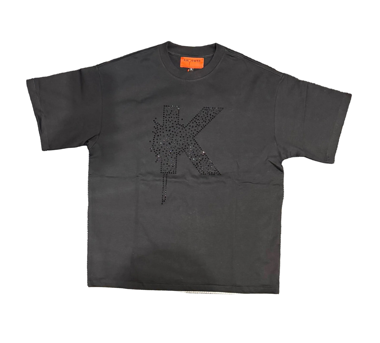 KNOTWTR: RHINESTONE TSHIRT
