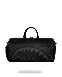SPRAYGROUND: RAISED CHECK DUFFLE