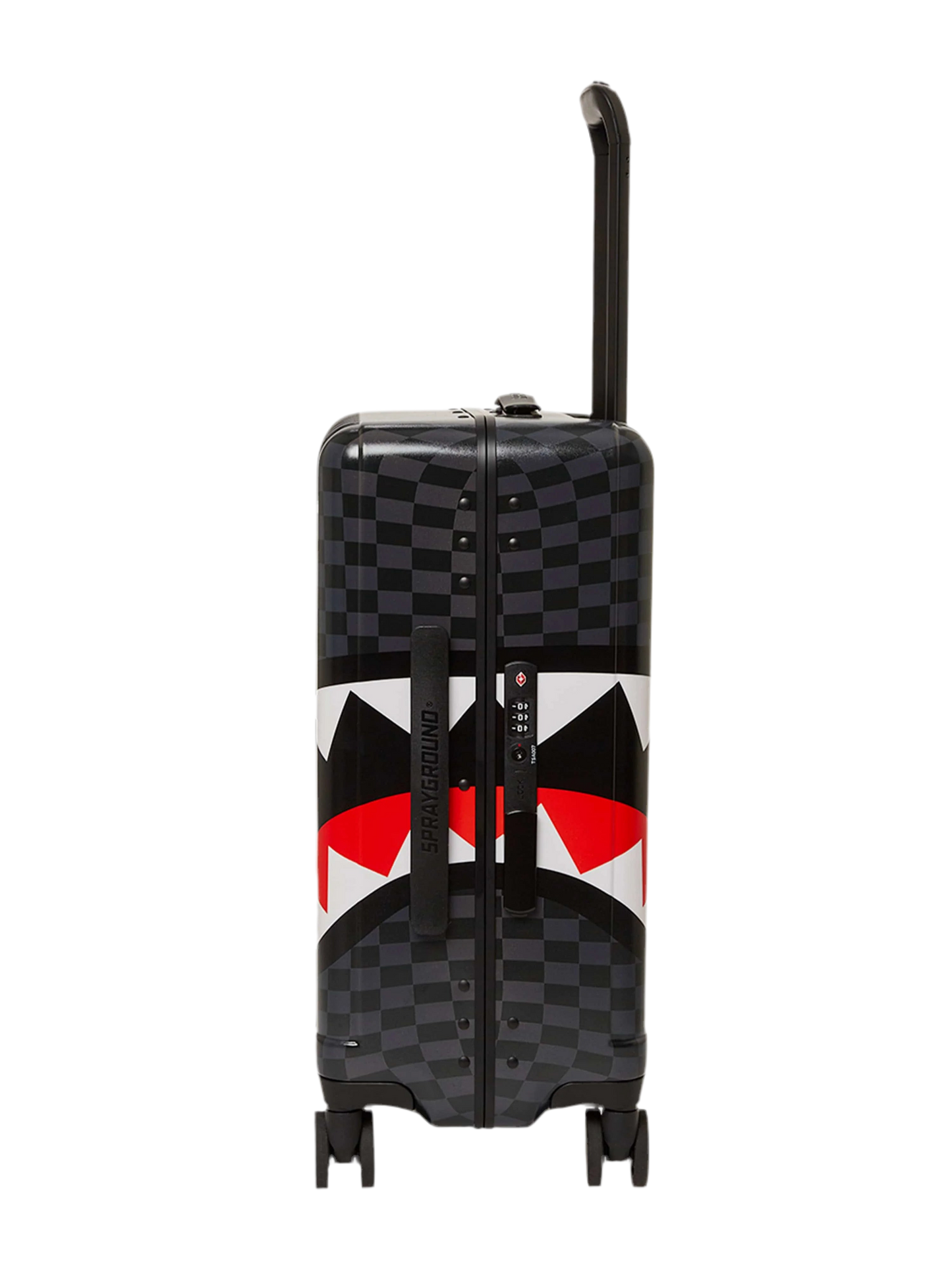 SPRAYGROUND: UNFINISHED SHARK LUGGAGE