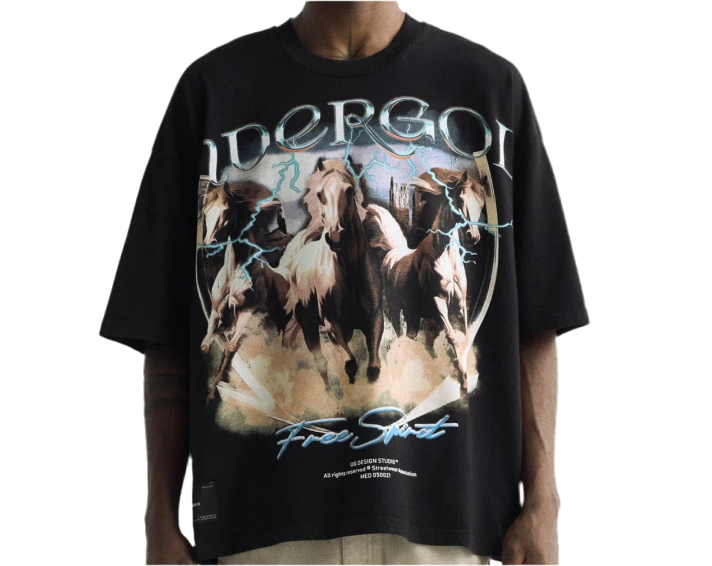 UNDERGOLD: Rodeo Thunder Horses T-Shirt