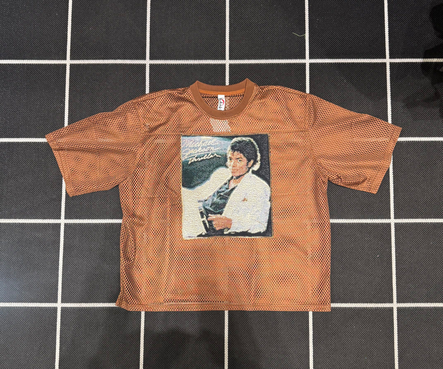 ANGEL GENTLE: MJ TAPESTRY MESH SHIRT