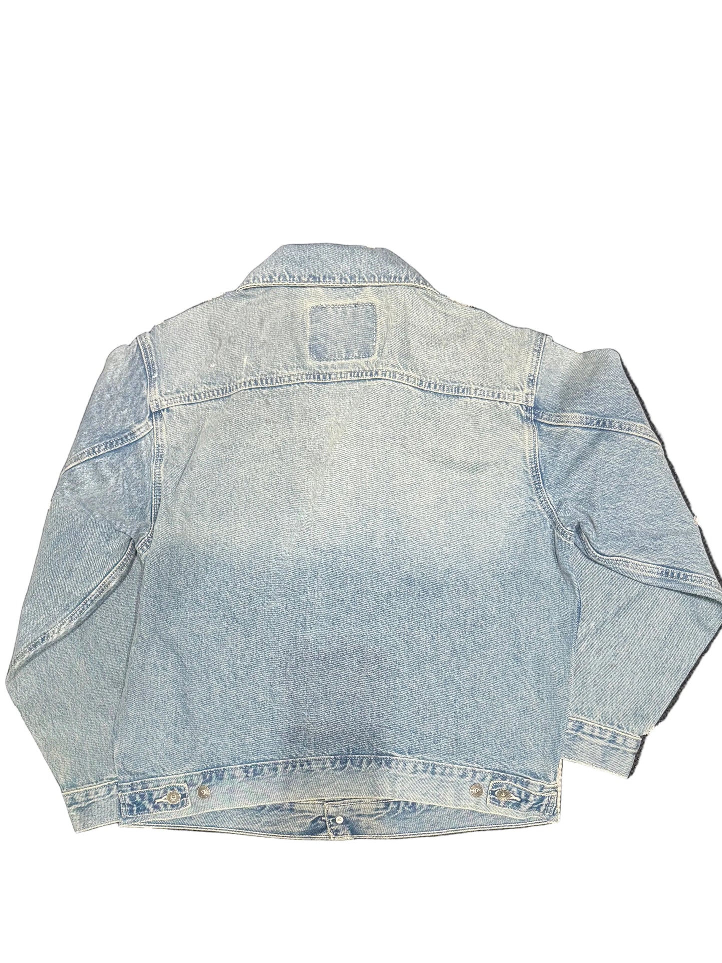 LEVIS: PAINT DISTRESSED DENIM JACKET