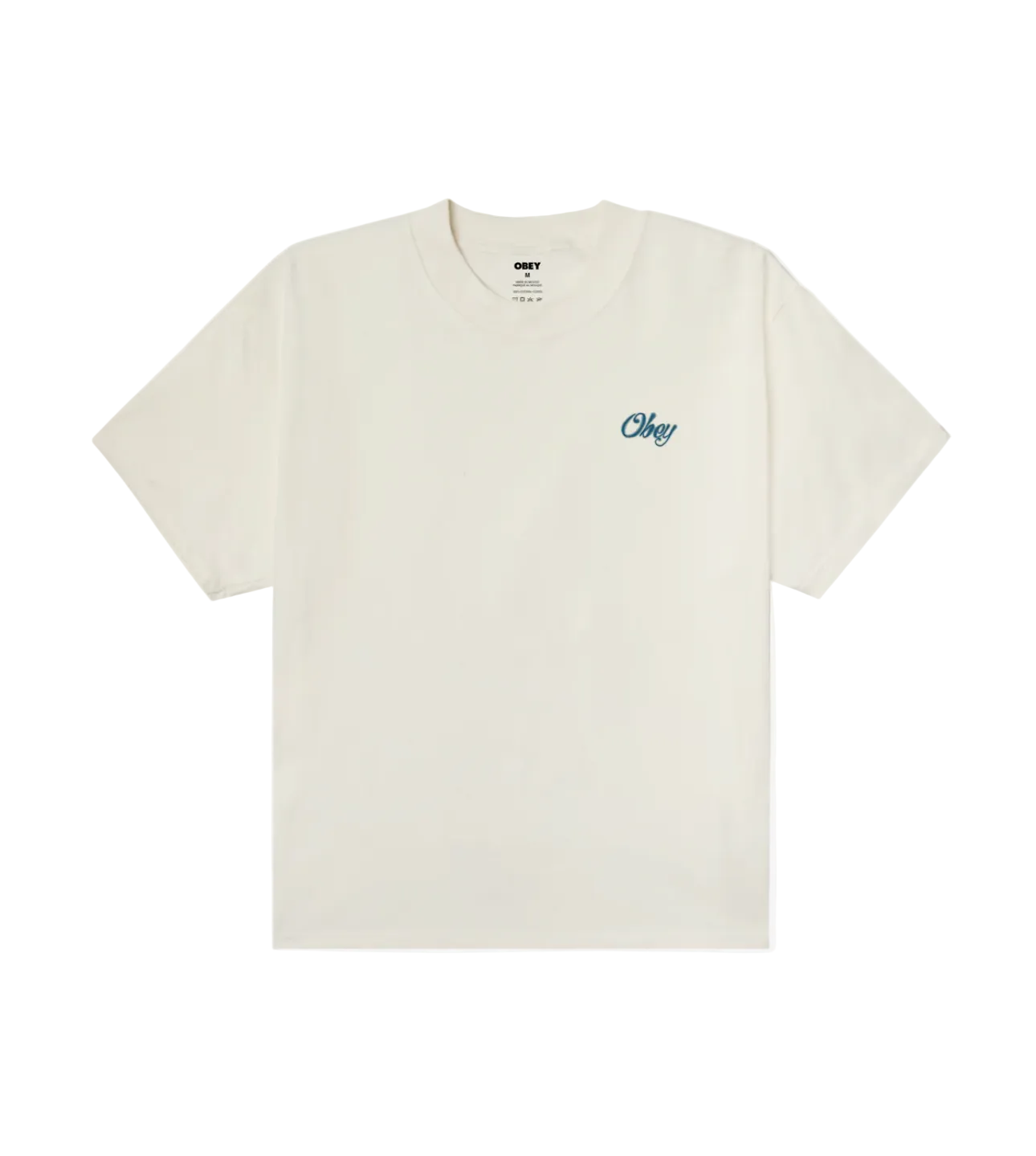 OBEY: AIRBRUSHED ROSE HEAVYWEIGHT T-SHIRT