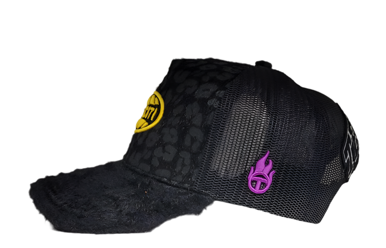TENACITI: FAUX FUR TRUCKER HAT