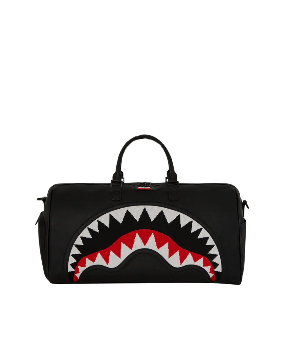 SPRAYGROUND: MOUTH FLY KNIT DUFFEL
