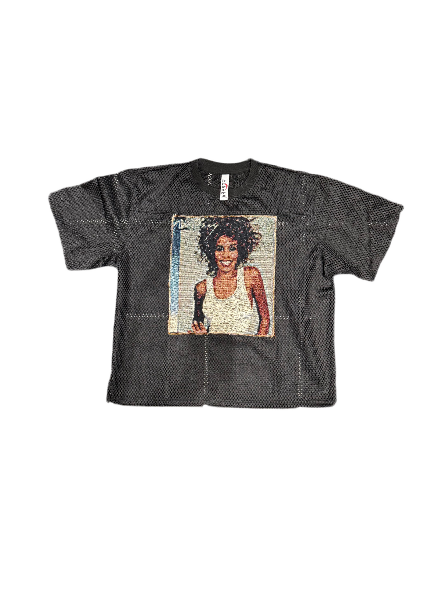 ANGEL GENTLE: WHITNEY TAPESTRY MESH SHIRT