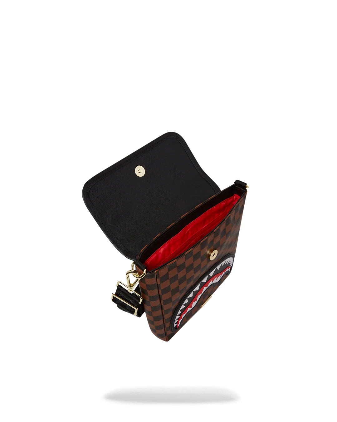 SPRAYGROUND: SAWTOOTH SHARKS IN PARIS MESSENGER SLING BAG