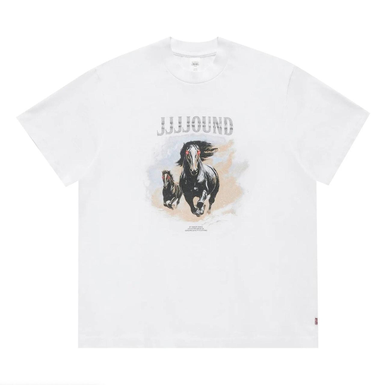 LEVI'S®: X JJJJOUND GRAPHIC T-SHIRT – 85 86 eightyfiveightysix