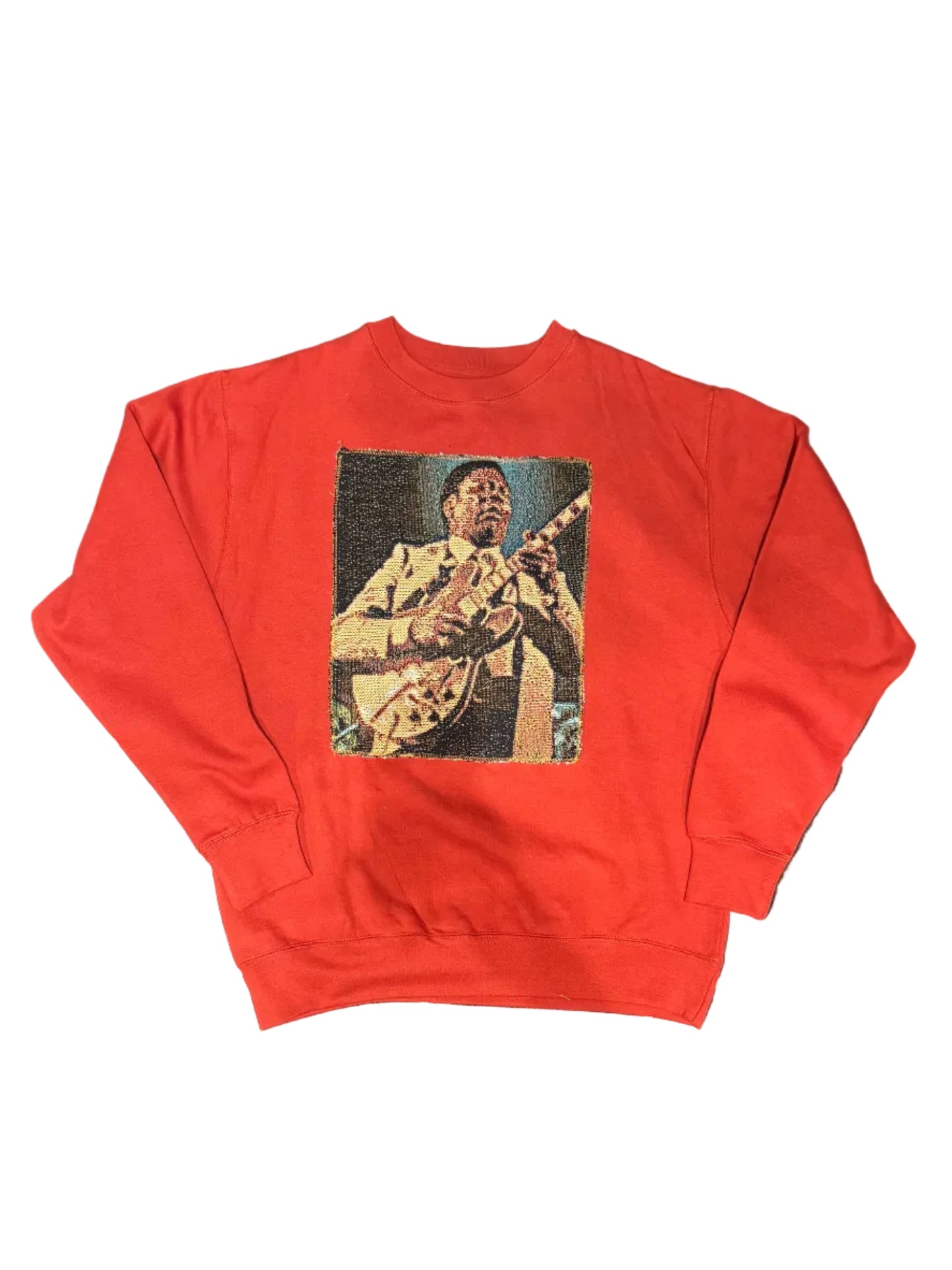 ANGEL GENTLE: TAPESTRY SWEATER- TERRACOTTA
