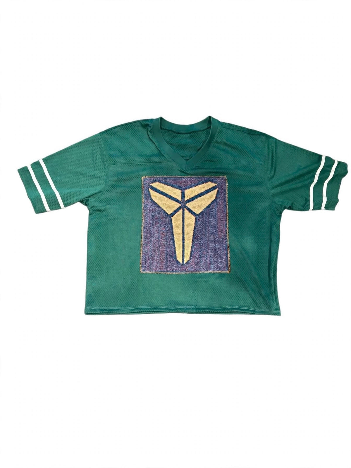 ANGEL GENTLE : VNECK GREEN JERSEY
